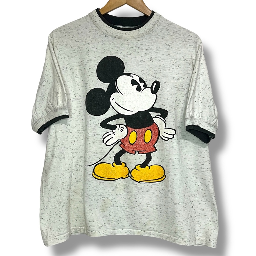 Vintage Disney Designs Mickey Mouse Layered Shirt One Size Fits All‎ Made in USA